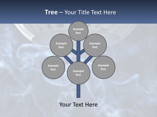 Smoke Coming Out Of A Frying Pan On Top Of A Stove PowerPoint Template