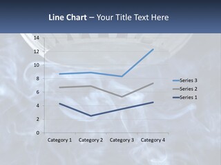 Smoke Coming Out Of A Frying Pan On Top Of A Stove PowerPoint Template