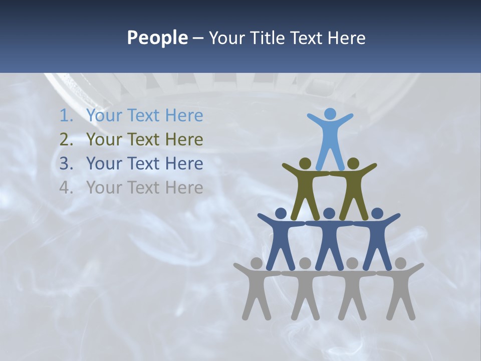 Smoke Coming Out Of A Frying Pan On Top Of A Stove PowerPoint Template