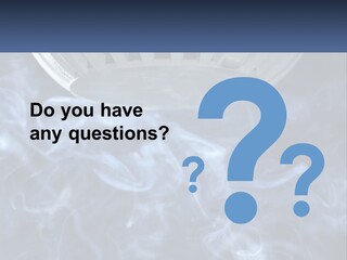 Smoke Coming Out Of A Frying Pan On Top Of A Stove PowerPoint Template