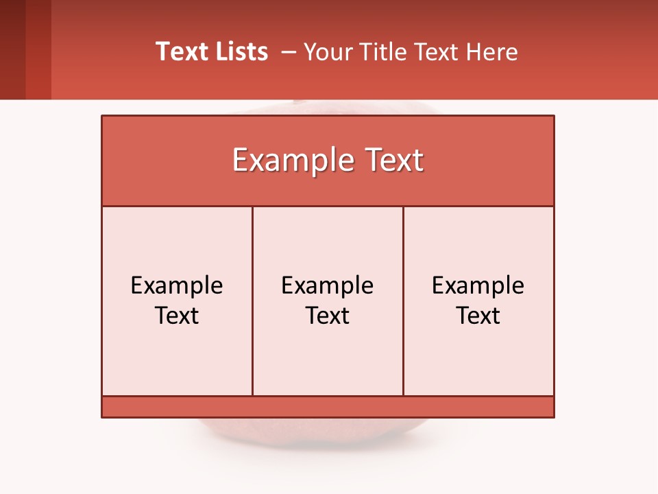 A Red Apple With A Plus Sign On It PowerPoint Template