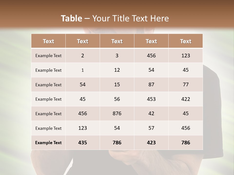 A Man Holding A Remote Control In His Hand PowerPoint Template