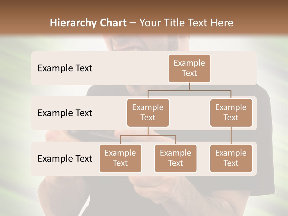 A Man Holding A Remote Control In His Hand PowerPoint Template
