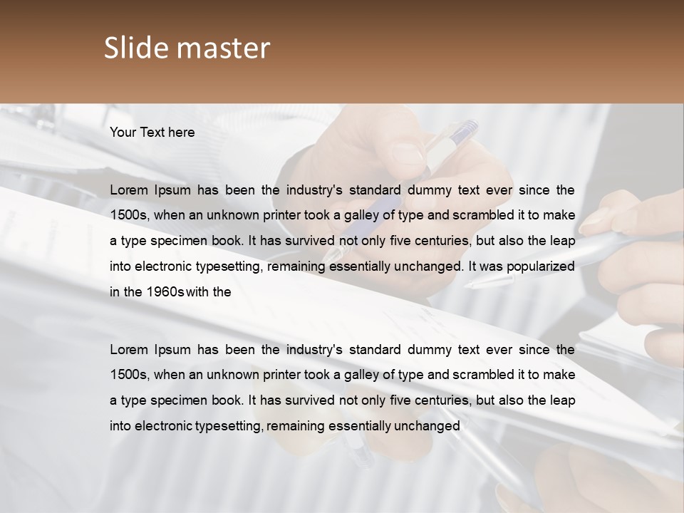 Partner Entrepreneur Meet PowerPoint Template