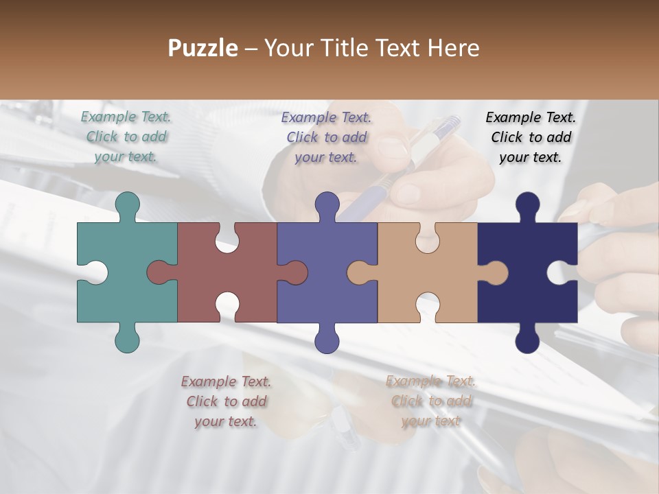 Partner Entrepreneur Meet PowerPoint Template