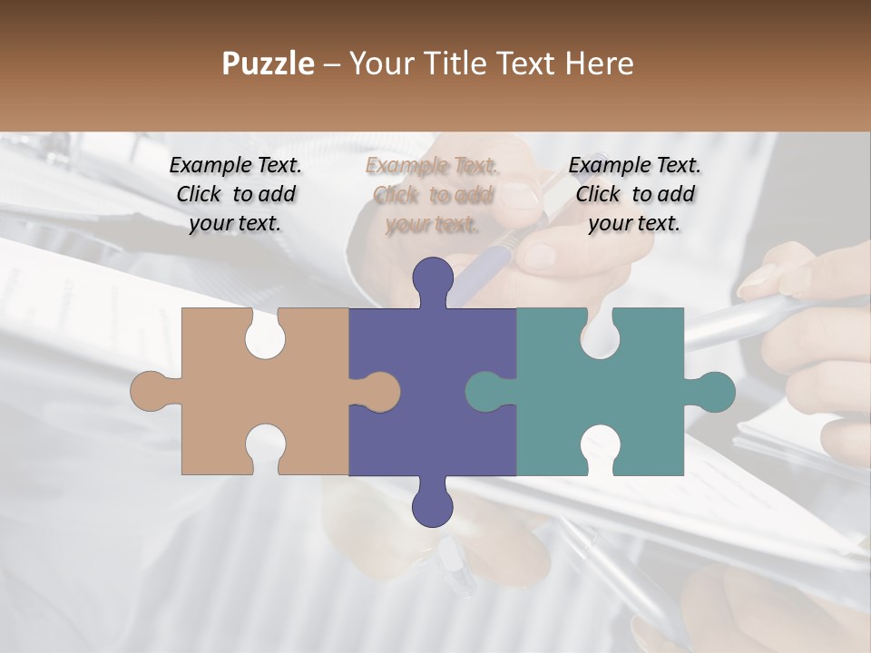 Partner Entrepreneur Meet PowerPoint Template