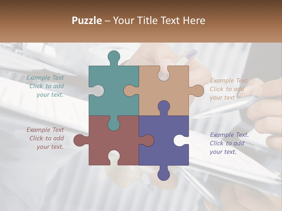 Partner Entrepreneur Meet PowerPoint Template