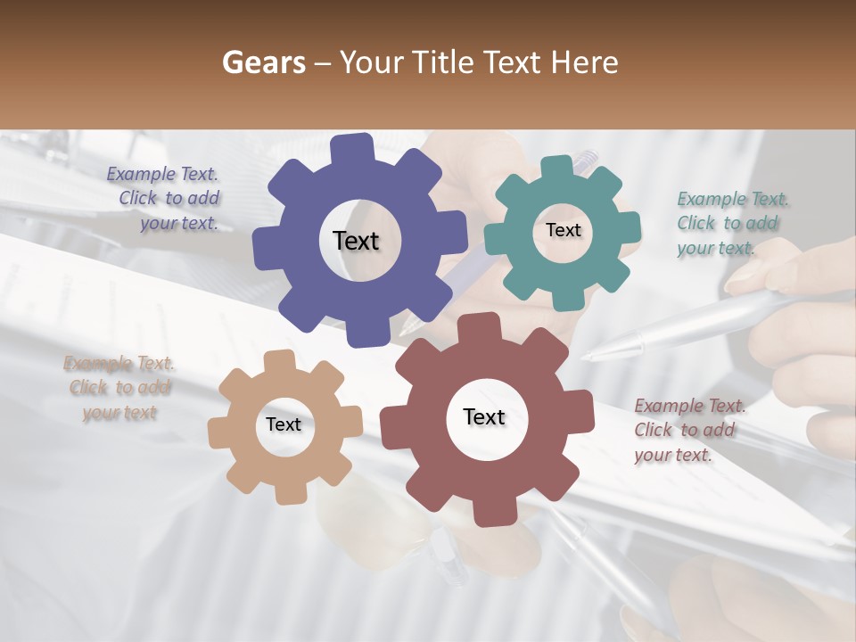 Partner Entrepreneur Meet PowerPoint Template