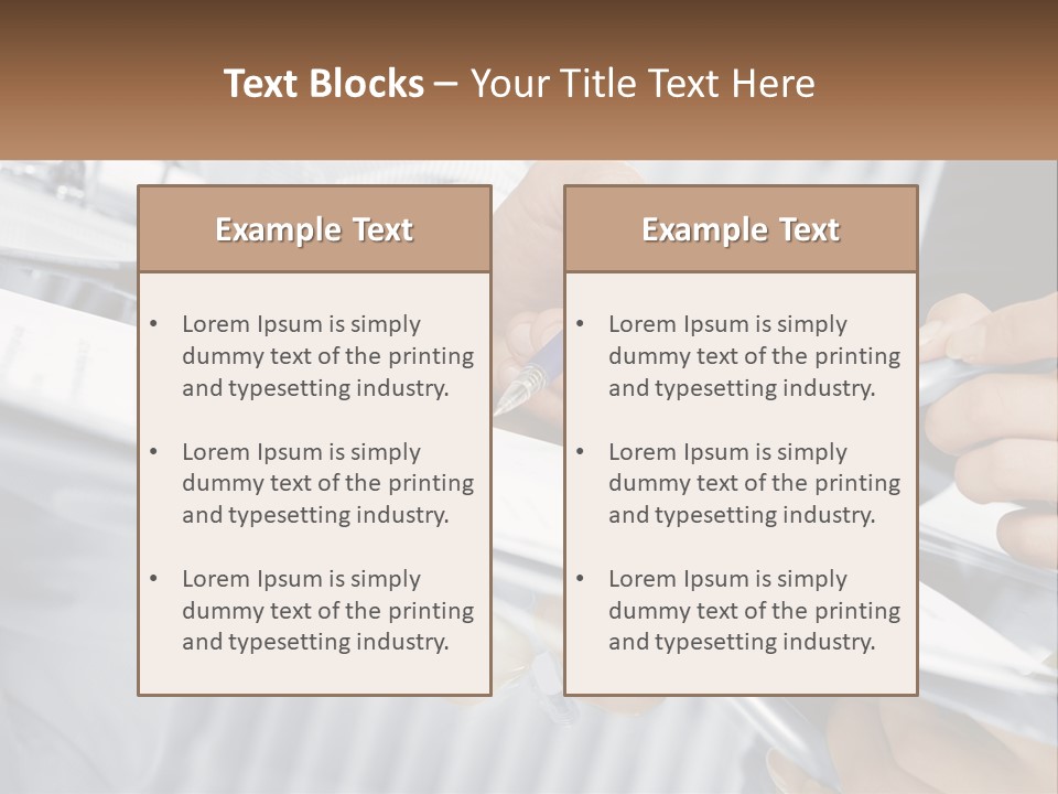 Partner Entrepreneur Meet PowerPoint Template
