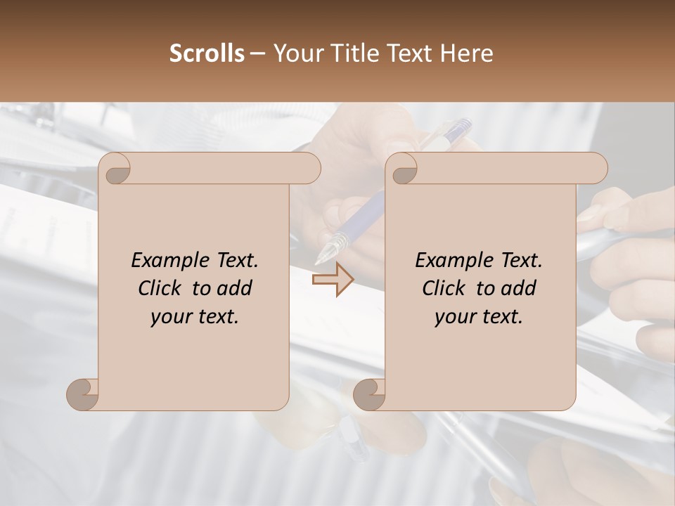 Partner Entrepreneur Meet PowerPoint Template