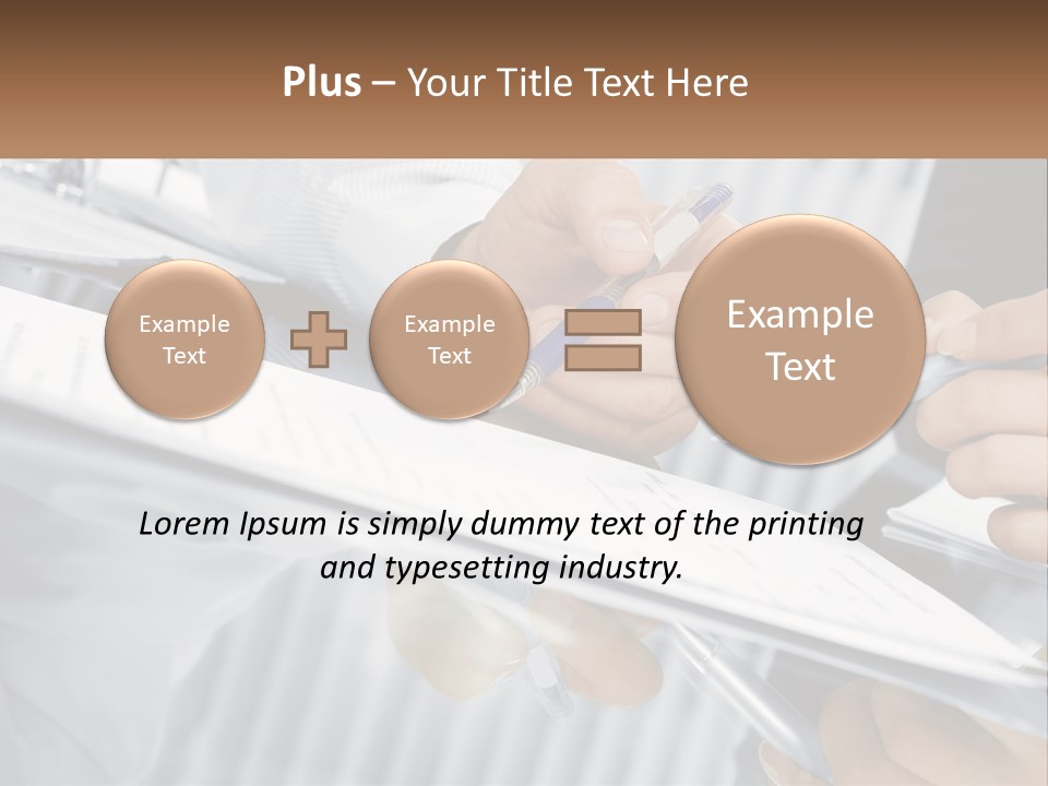 Partner Entrepreneur Meet PowerPoint Template