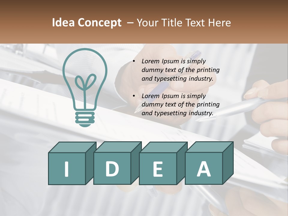 Partner Entrepreneur Meet PowerPoint Template