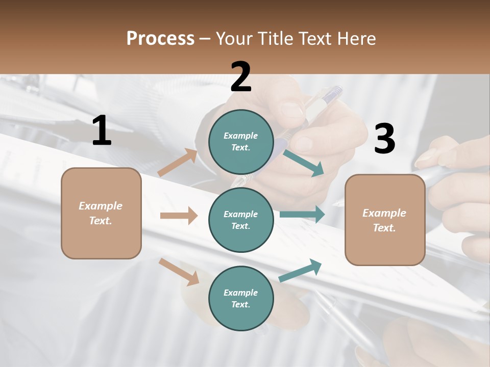 Partner Entrepreneur Meet PowerPoint Template