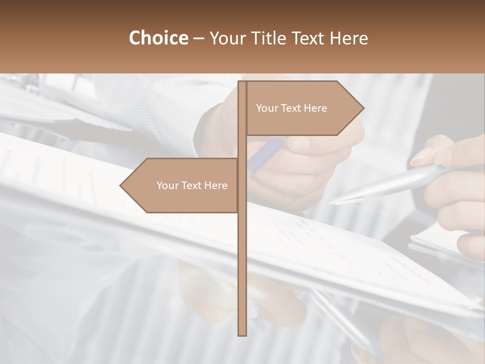 Partner Entrepreneur Meet PowerPoint Template