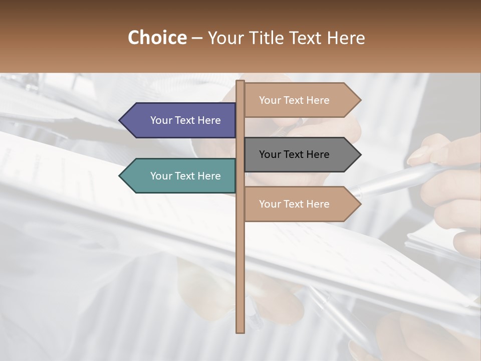 Partner Entrepreneur Meet PowerPoint Template