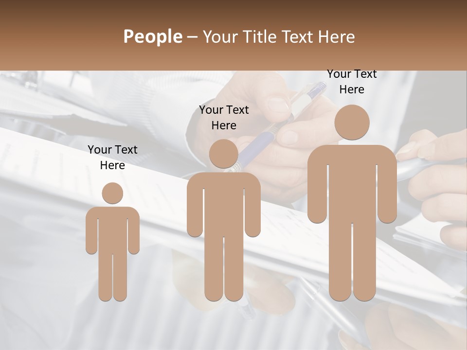 Partner Entrepreneur Meet PowerPoint Template