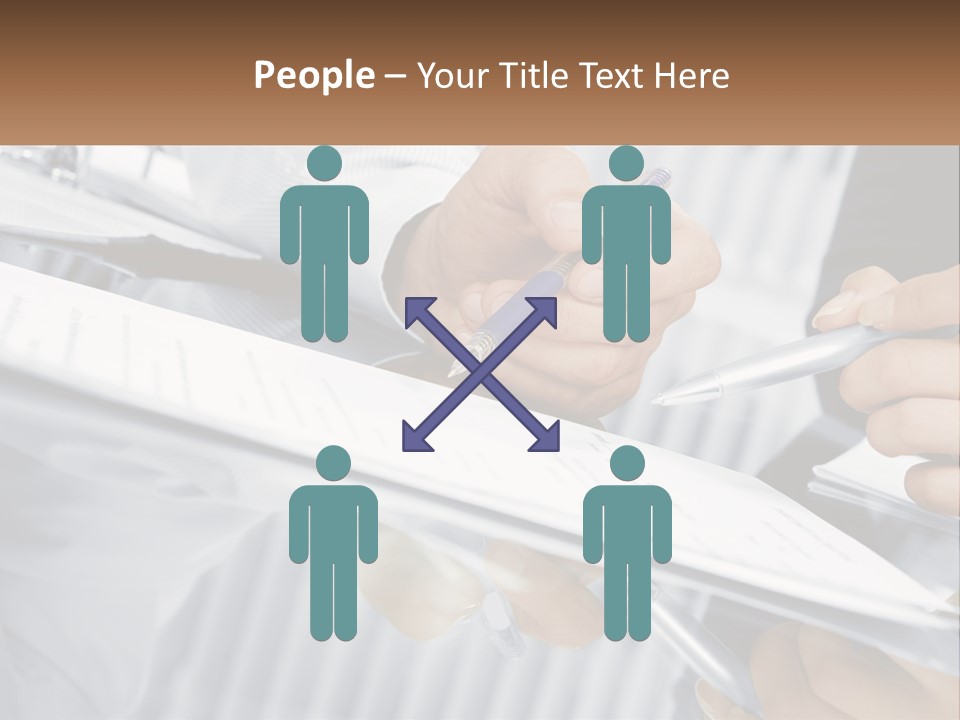 Partner Entrepreneur Meet PowerPoint Template