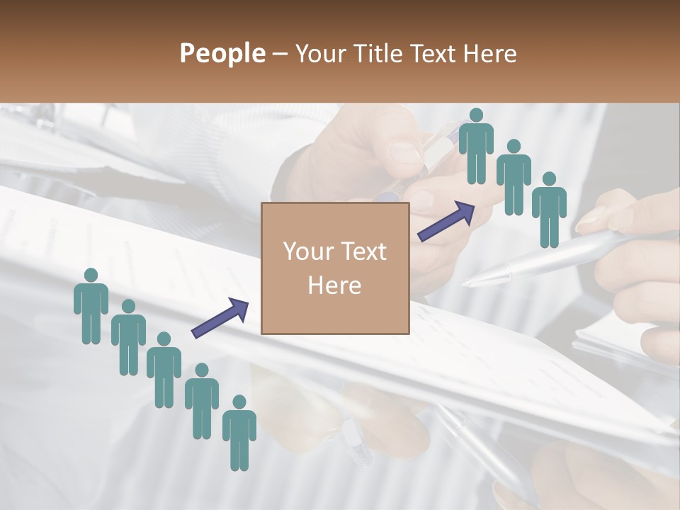 Partner Entrepreneur Meet PowerPoint Template