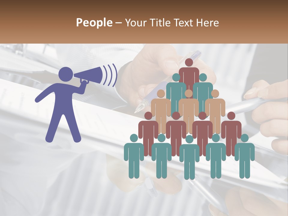 Partner Entrepreneur Meet PowerPoint Template