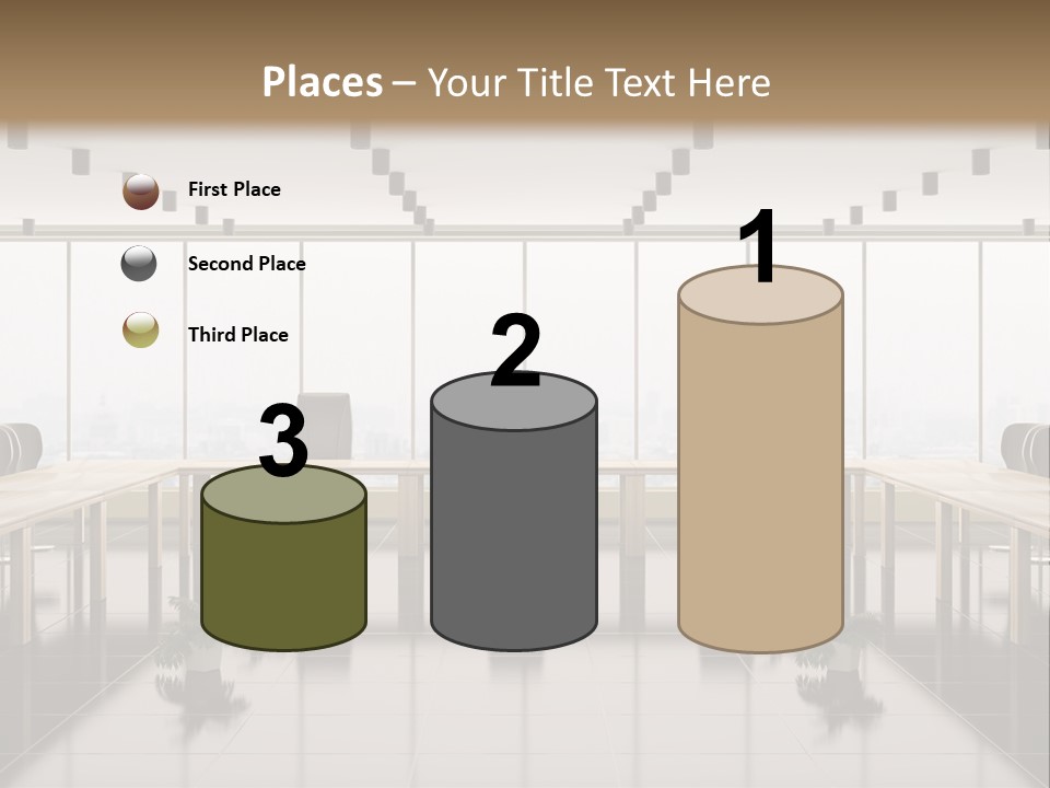 Interior Panorama Tiled PowerPoint Template
