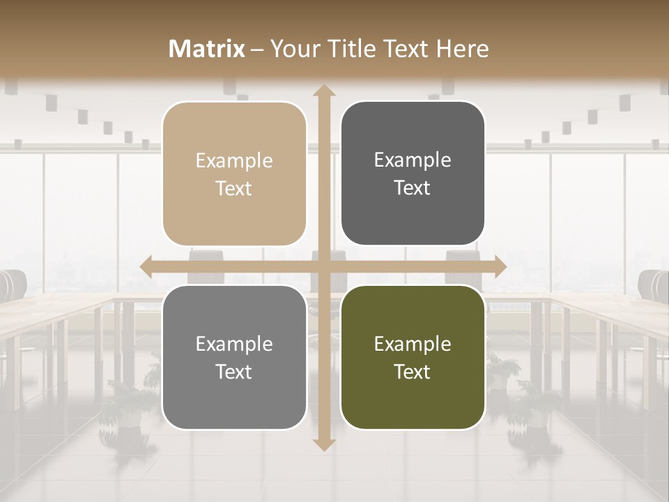Interior Panorama Tiled PowerPoint Template