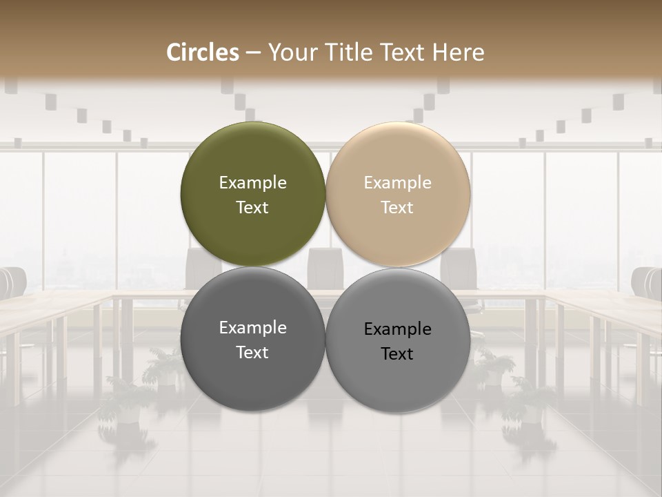 Interior Panorama Tiled PowerPoint Template