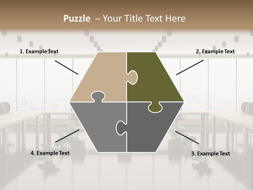 Interior Panorama Tiled PowerPoint Template