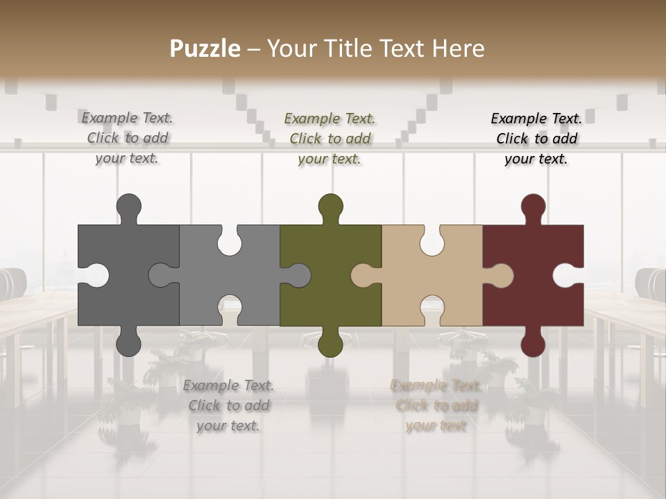 Interior Panorama Tiled PowerPoint Template