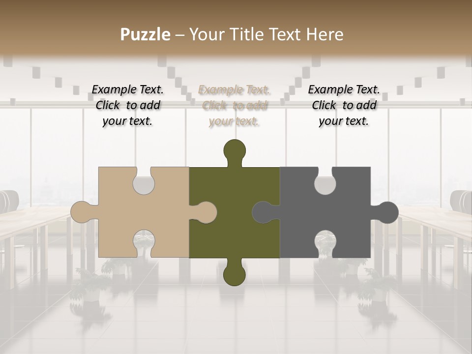 Interior Panorama Tiled PowerPoint Template