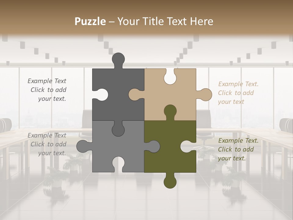 Interior Panorama Tiled PowerPoint Template