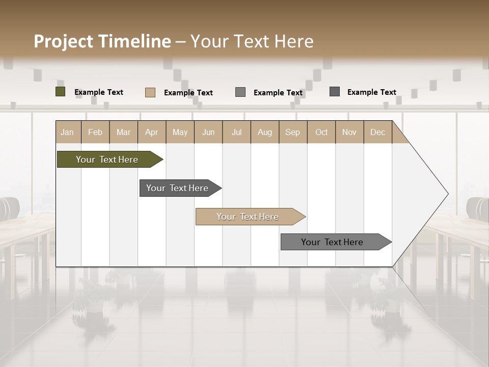 Interior Panorama Tiled PowerPoint Template