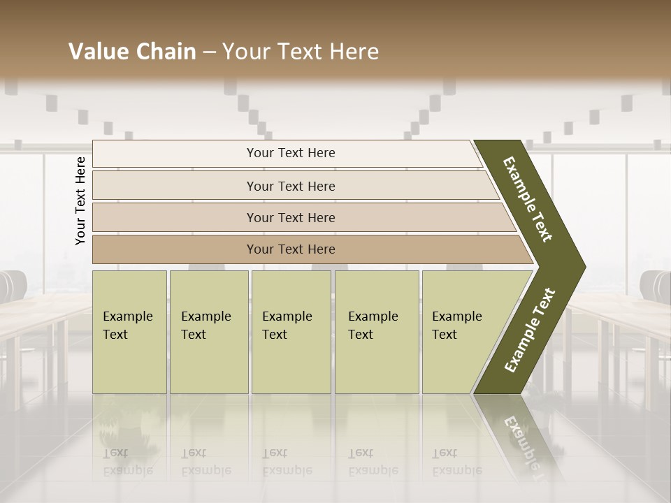 Interior Panorama Tiled PowerPoint Template
