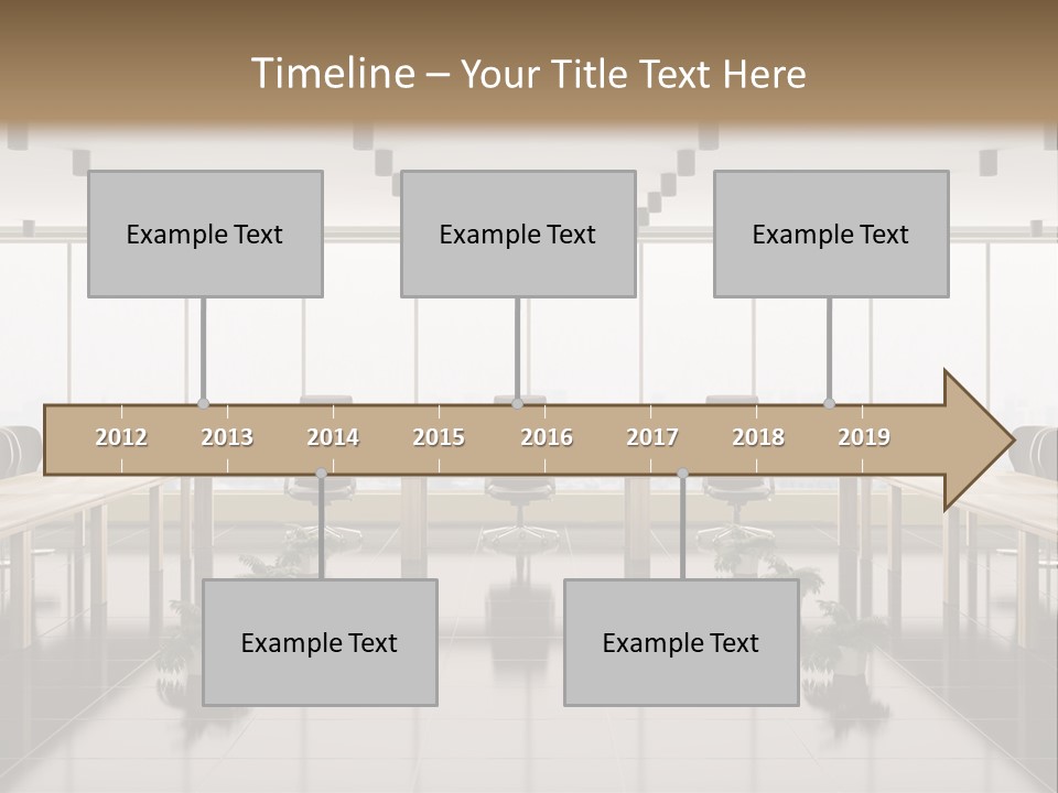 Interior Panorama Tiled PowerPoint Template