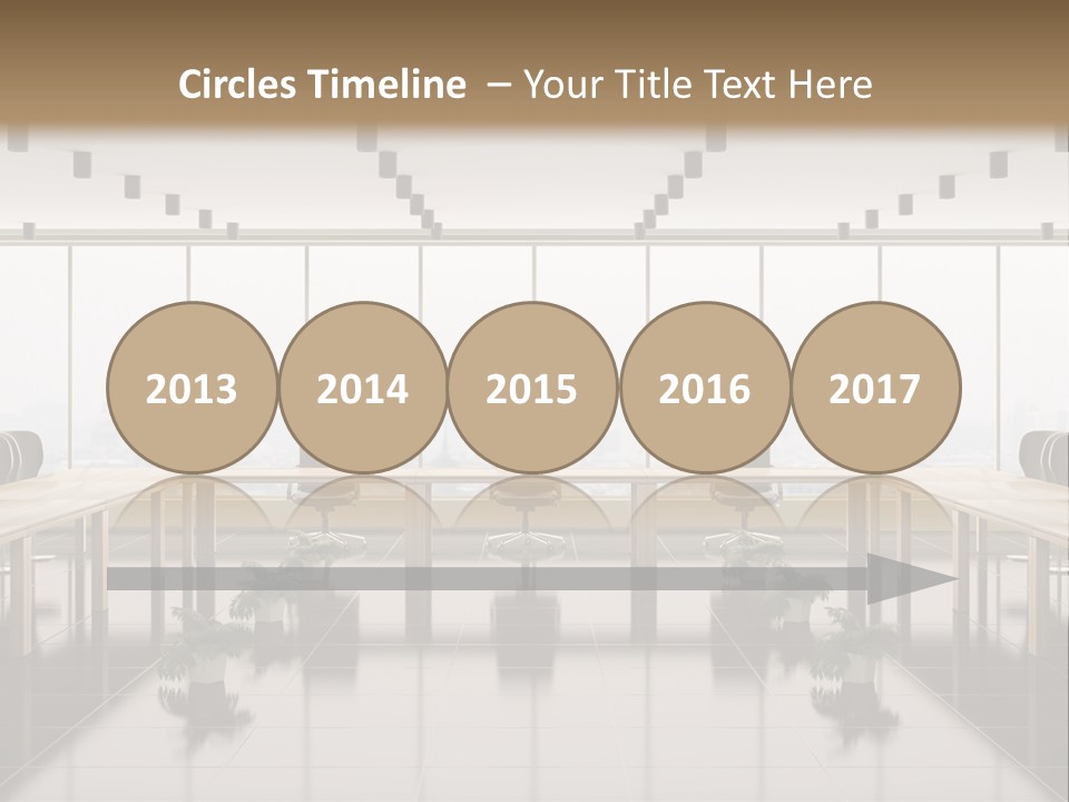 Interior Panorama Tiled PowerPoint Template