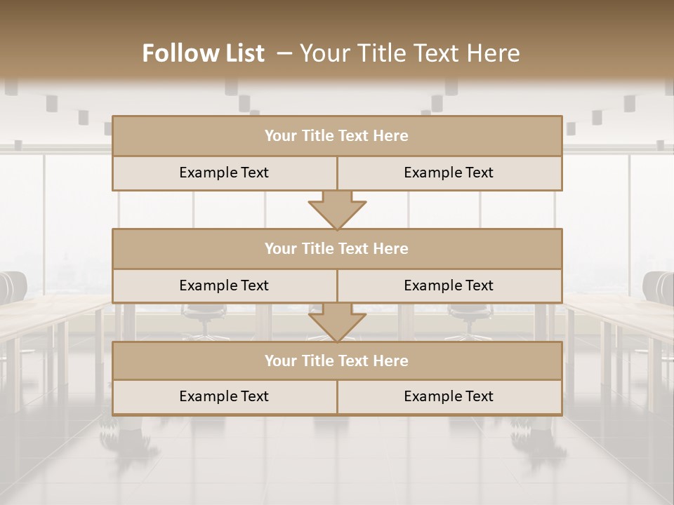 Interior Panorama Tiled PowerPoint Template