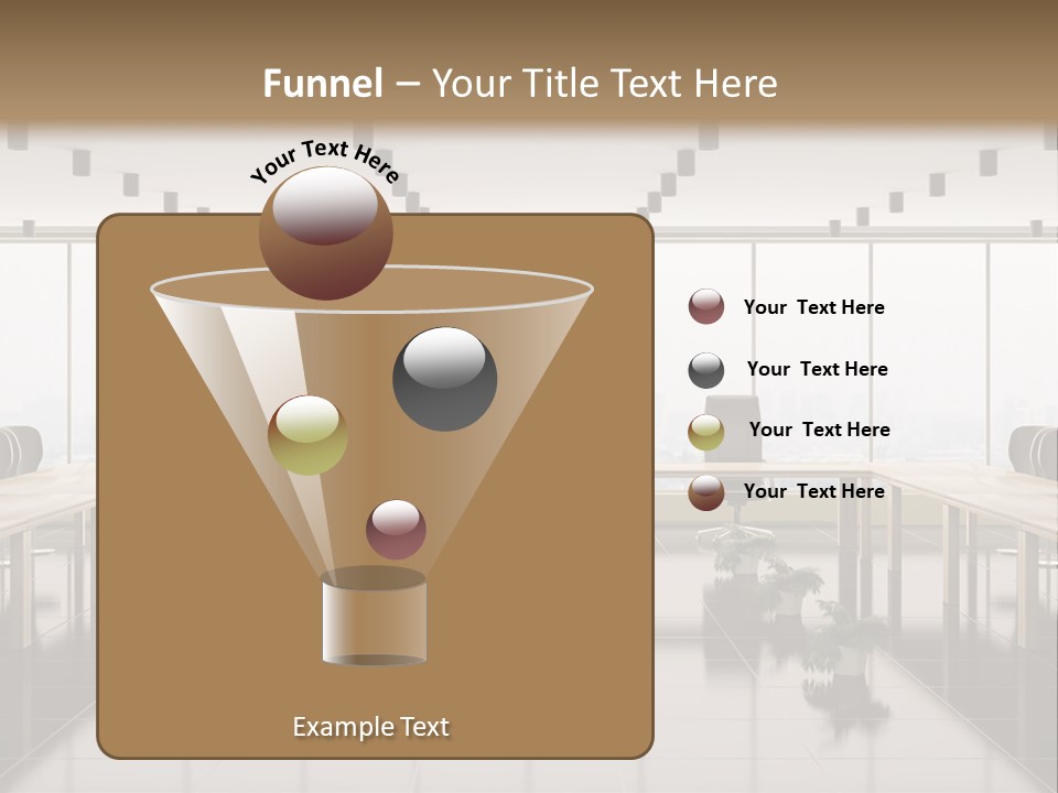 Interior Panorama Tiled PowerPoint Template