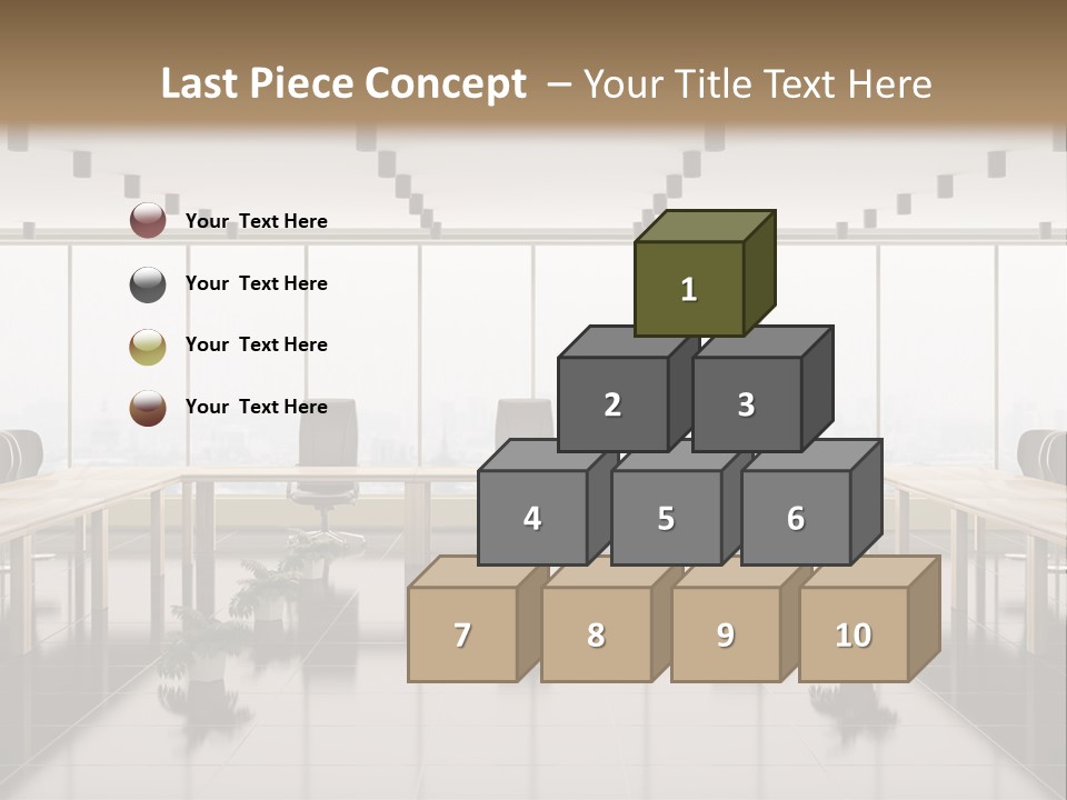 Interior Panorama Tiled PowerPoint Template