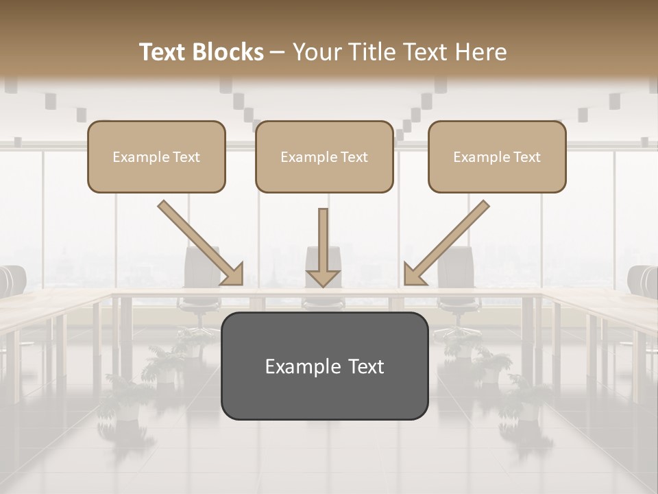 Interior Panorama Tiled PowerPoint Template