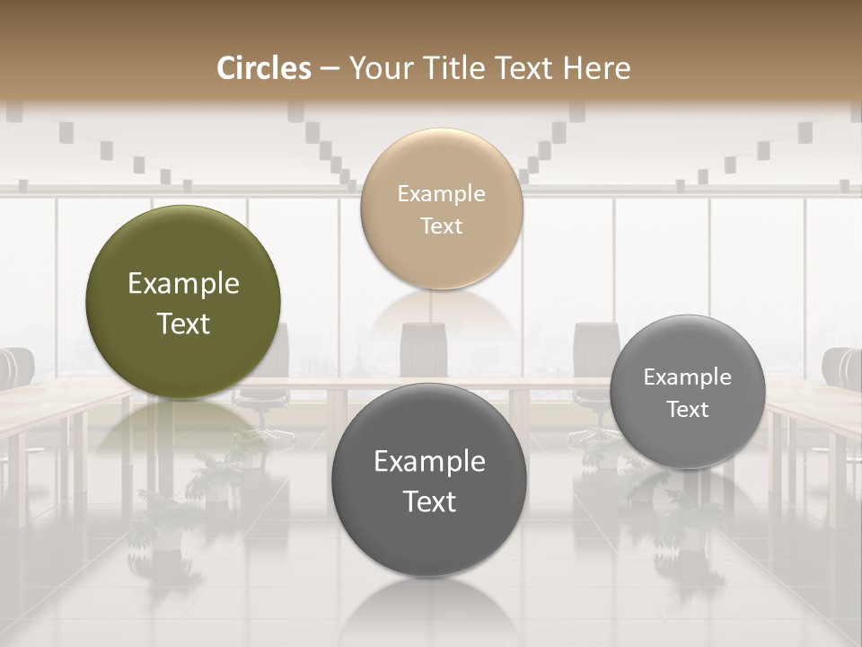Interior Panorama Tiled PowerPoint Template