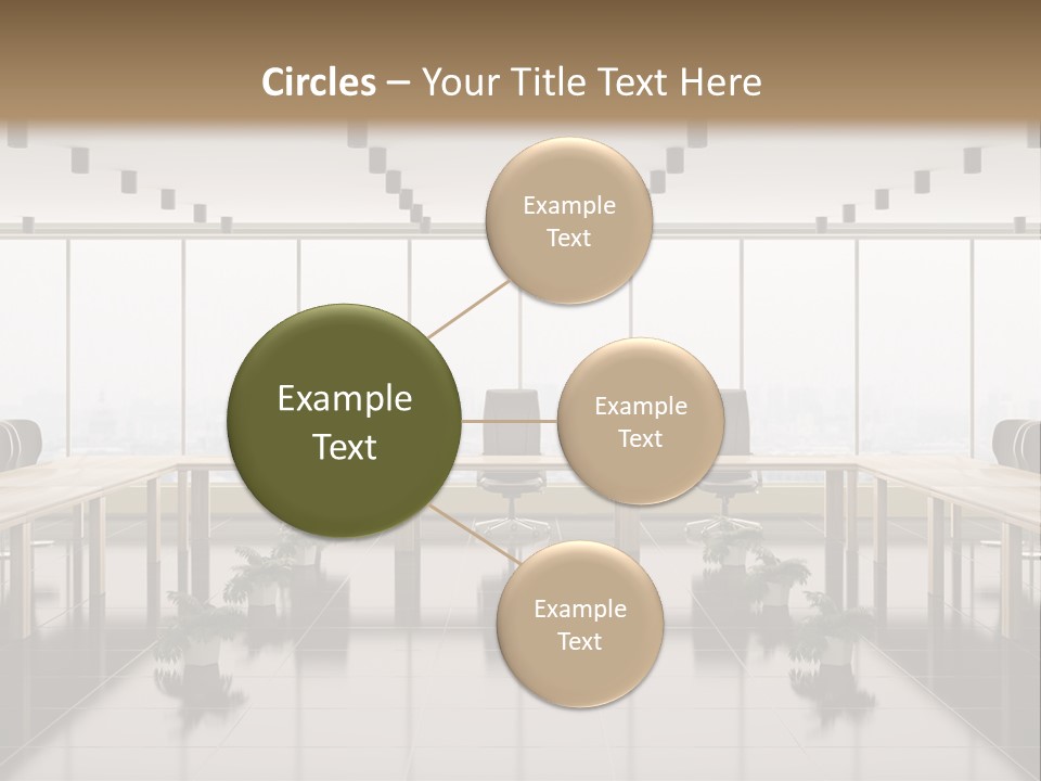 Interior Panorama Tiled PowerPoint Template