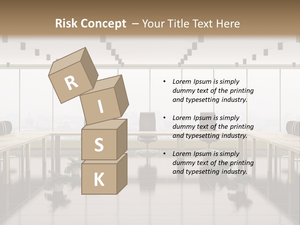 Interior Panorama Tiled PowerPoint Template