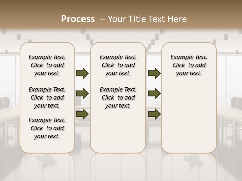 Interior Panorama Tiled PowerPoint Template