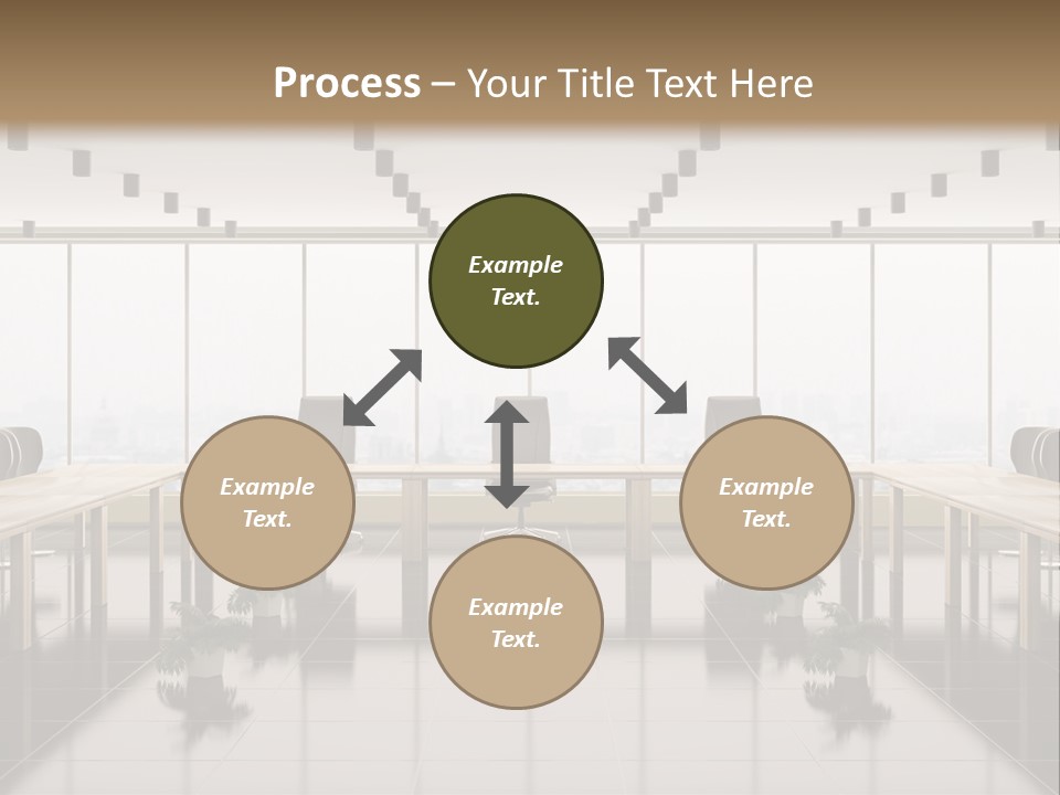 Interior Panorama Tiled PowerPoint Template