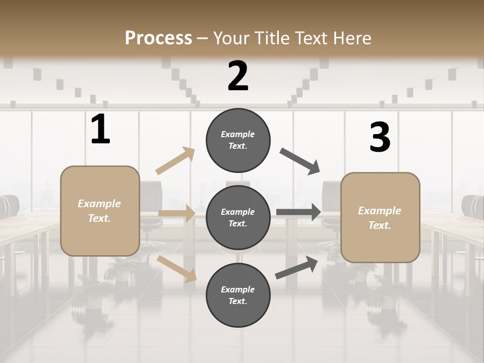 Interior Panorama Tiled PowerPoint Template