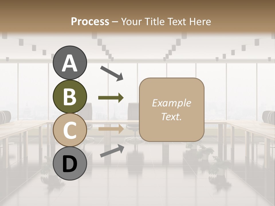 Interior Panorama Tiled PowerPoint Template