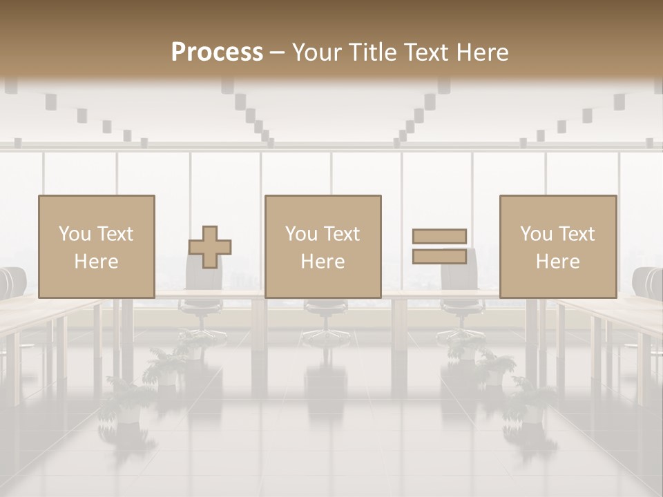 Interior Panorama Tiled PowerPoint Template