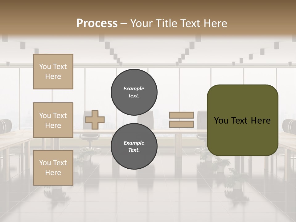 Interior Panorama Tiled PowerPoint Template