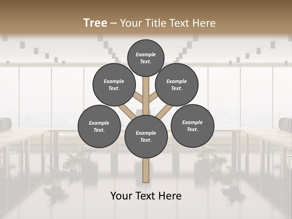 Interior Panorama Tiled PowerPoint Template