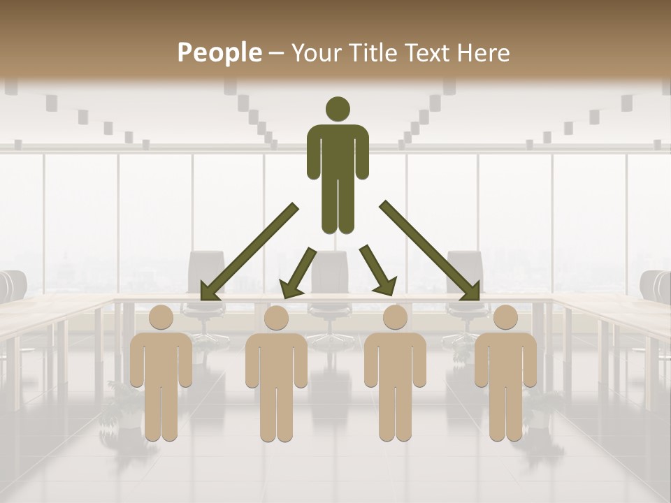 Interior Panorama Tiled PowerPoint Template