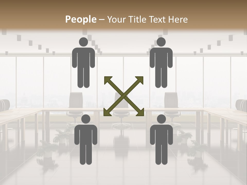 Interior Panorama Tiled PowerPoint Template